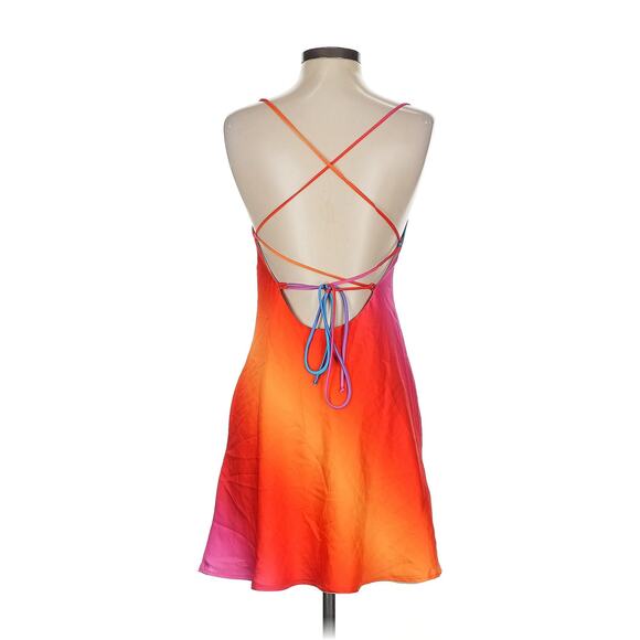 Show Me Your Mumu Dani Mini Dress Sunset Ombre XS - Picture 5 of 8